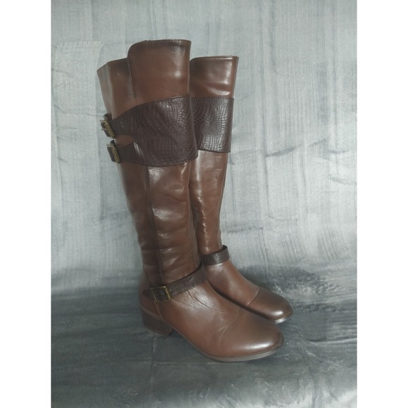 Corkeys Wyatt Tennley Buckle Boot Riding Boot Brown Size 8 - Picture 2 of 16